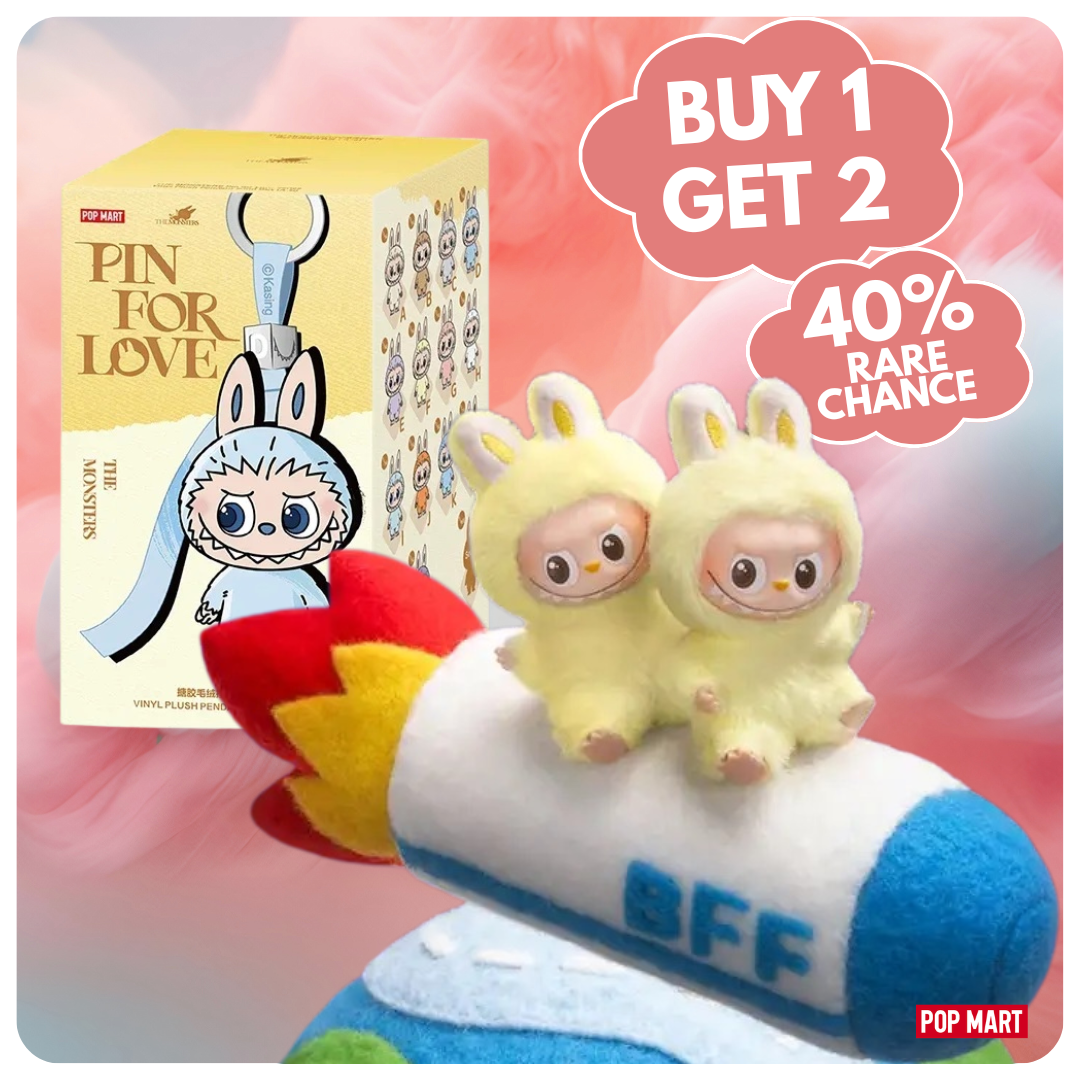 Labubu Blind Box - Pin For Love Series (A-M)