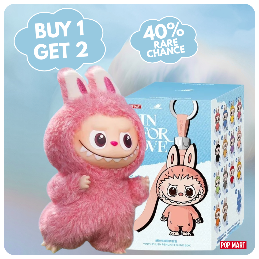 Labubu Blind Box - Pin For Love Series (N-Z)